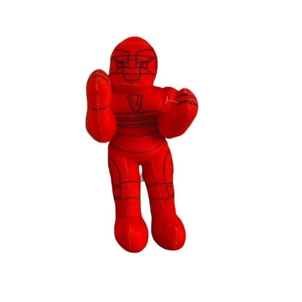 Mattel Rock 'Em Sock 'Em Robots Game Red plush robot